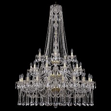 Подвесная люстра bohemia ivele crystal 1413 1413-20-10-5-400-h-158-3d-g